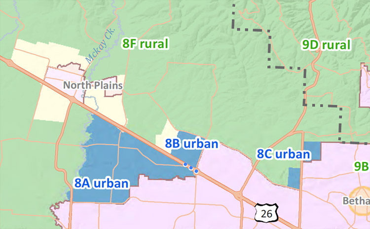 WaCo reserve areas, 8/19/2010
