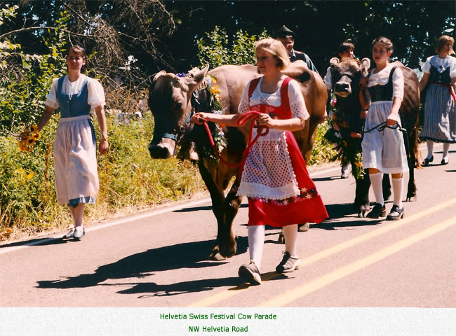 Helvetia Swiss Festival Cow Parade