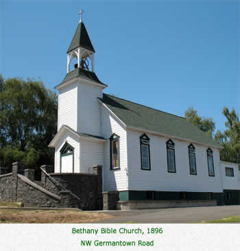 Bethany Bible Church, 1896