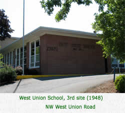 West Union School, 3rd site (1948)