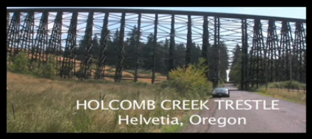Holcomb Creek Train Trestle Video
