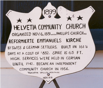 Helvetia Community Church