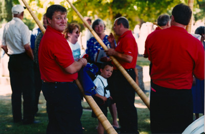 The Alphorn musicians